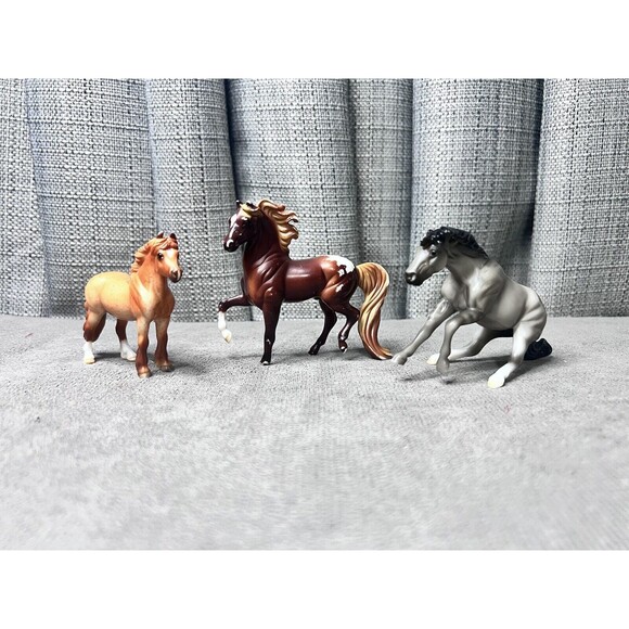 Breyer Horse Stablemate Highland Pony Prancing Morgan Reiner Lot - Picture 1 of 16